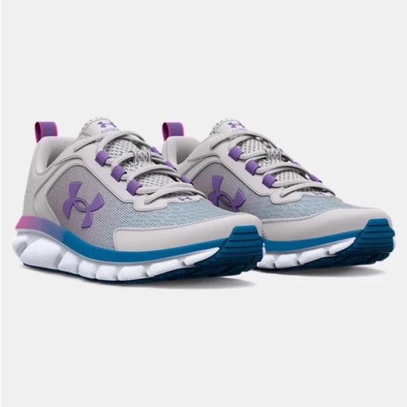 Under Armour GGS Assert 9 Wide 2E - Picture 3 of 5